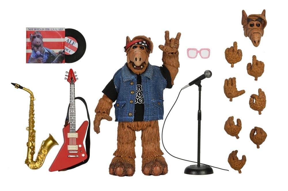 ALF - Born to Rock Alf - Figurine Ultimate 18cm