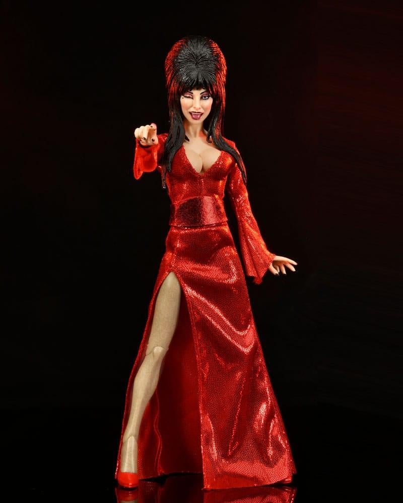 ELVIRA - Clothed Red, Fright and Boo - Figurine 20cm