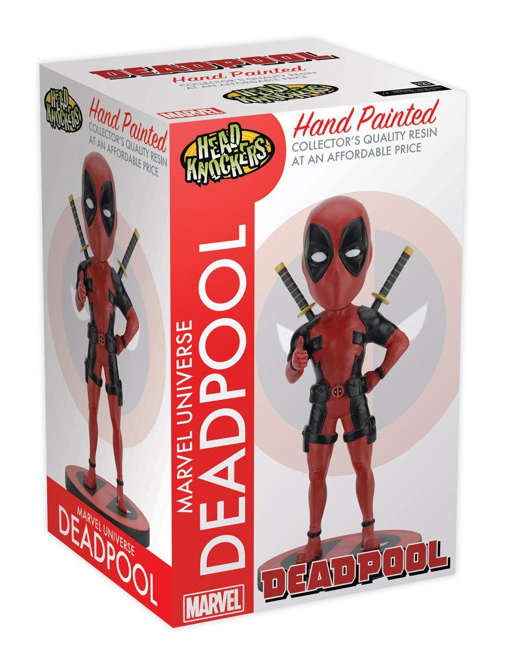 MARVEL - Deadpool classic - Figurine Head Knocker NECA - 22cm