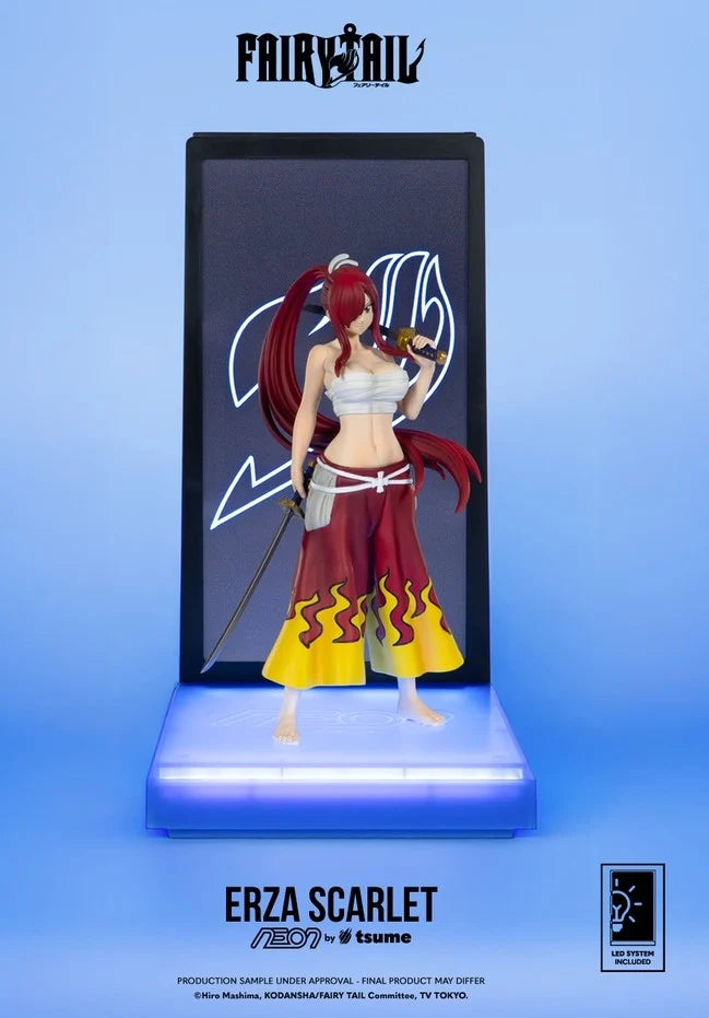 FAIRY TAIL - Erza Scarlet - Figure Neon by Tsume 25cm