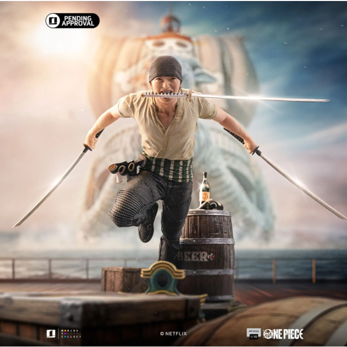 ONE PIECE LIVE ACTION - Zoro - Statue Art Scale 1/10 19.2cm