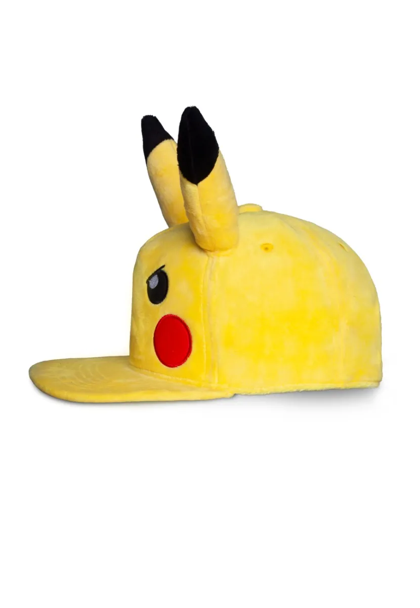 POKEMON - Plush Novelty Cap - Angry Pikachu