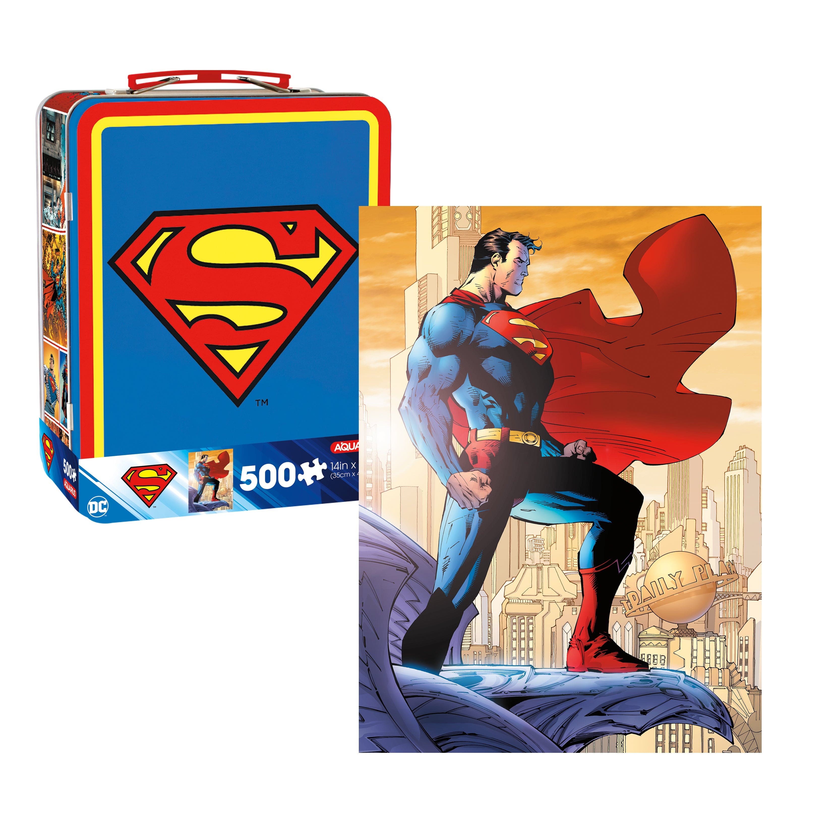 DC COMICS - Superman - Puzzle 500P & Fun Box Set