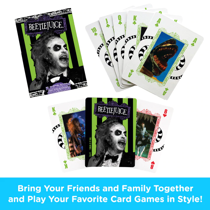 HORROR - Bettlejuice - Playing Cards