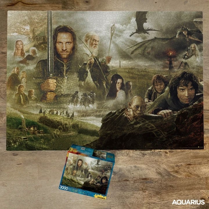 LE SEIGNEUR DES ANNEAUX - Puzzle 3000P