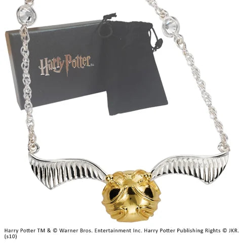 HARRY POTTER - The Quidditch Golden Snitch Necklace