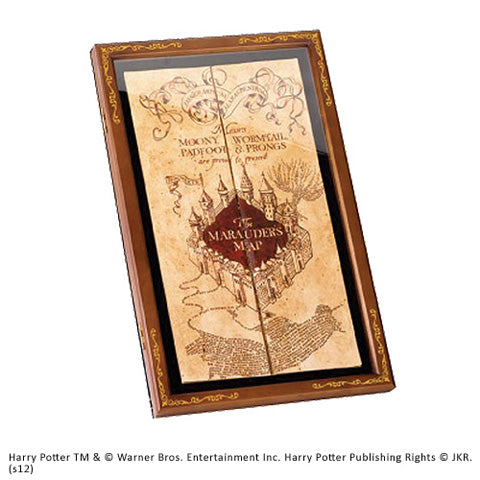HARRY POTTER - Display Case - Marauders Map