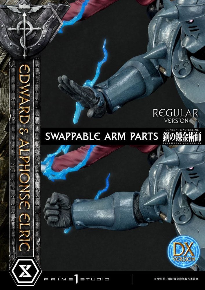 FULLMETAL ALCHEMIST - Edward & Alphonse Deluxe - Statuette 56cm