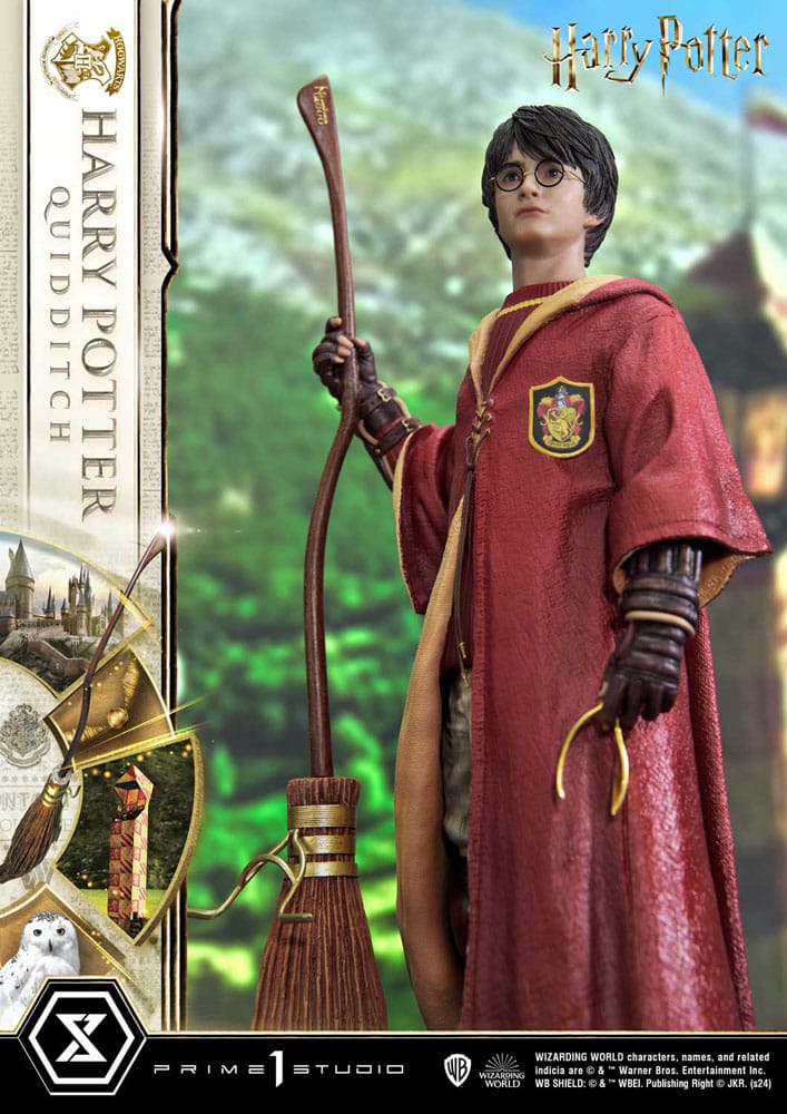 HARRY POTTER - Harry Potter "Quidditch" - Statuette Prime Collec. 31cm