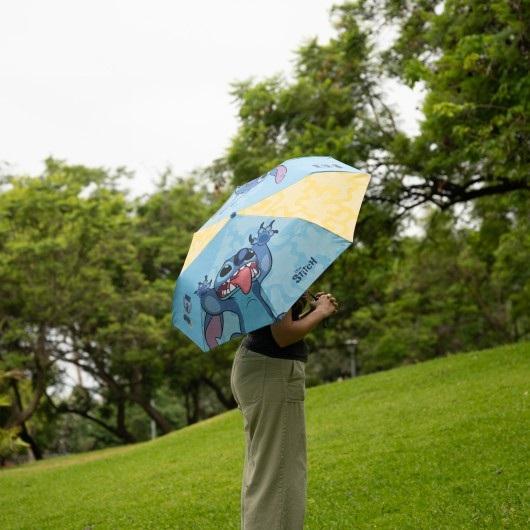 STITCH - Just Chill - Folding Umbrella