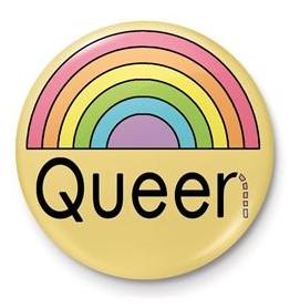 DIVERS - The Peach Fuzz "Queer Queen" - Button Badge 25mm