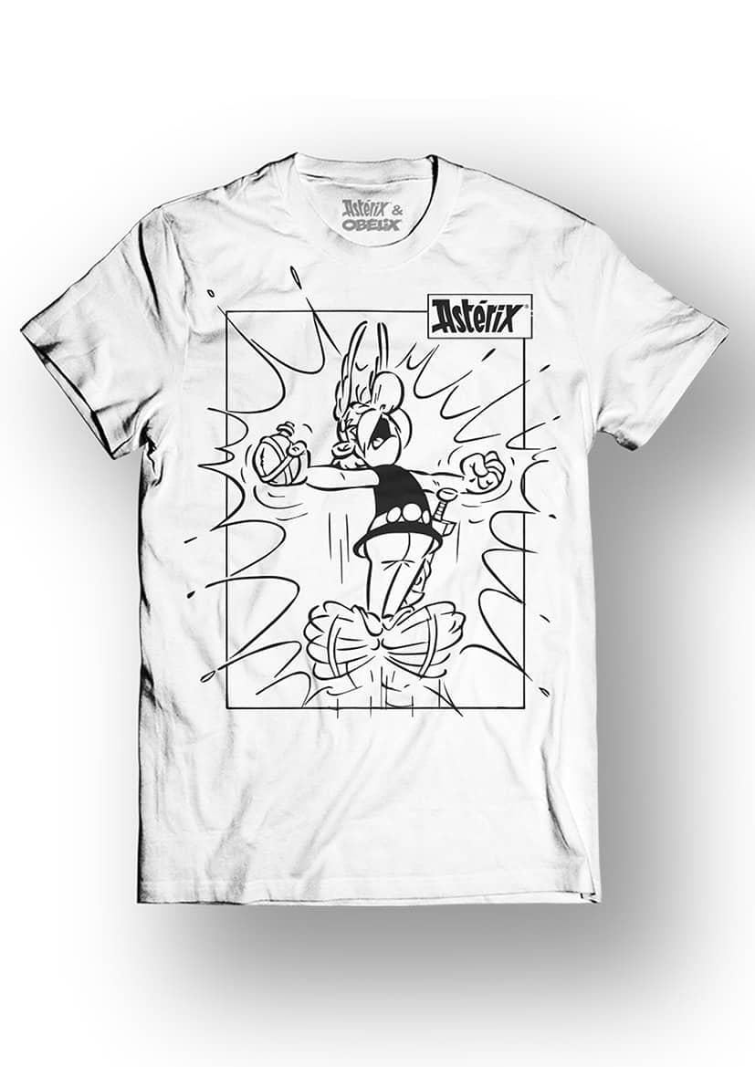 ASTERIX & OBELIX - T-Shirt - Power - White (M)
