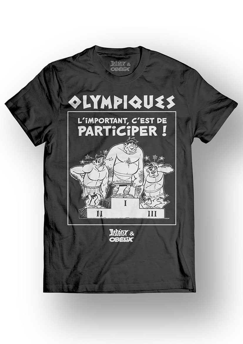 ASTERIX & OBELIX - T-Shirt - Olympiques - Black (S)