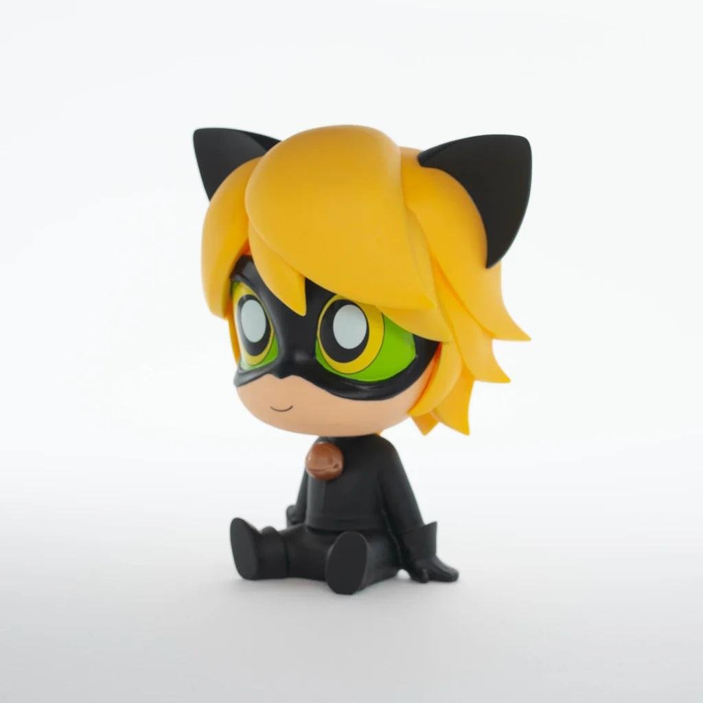 MIRACULOUS LADY BUG - Cat Noir - Money Box PVC 18cm