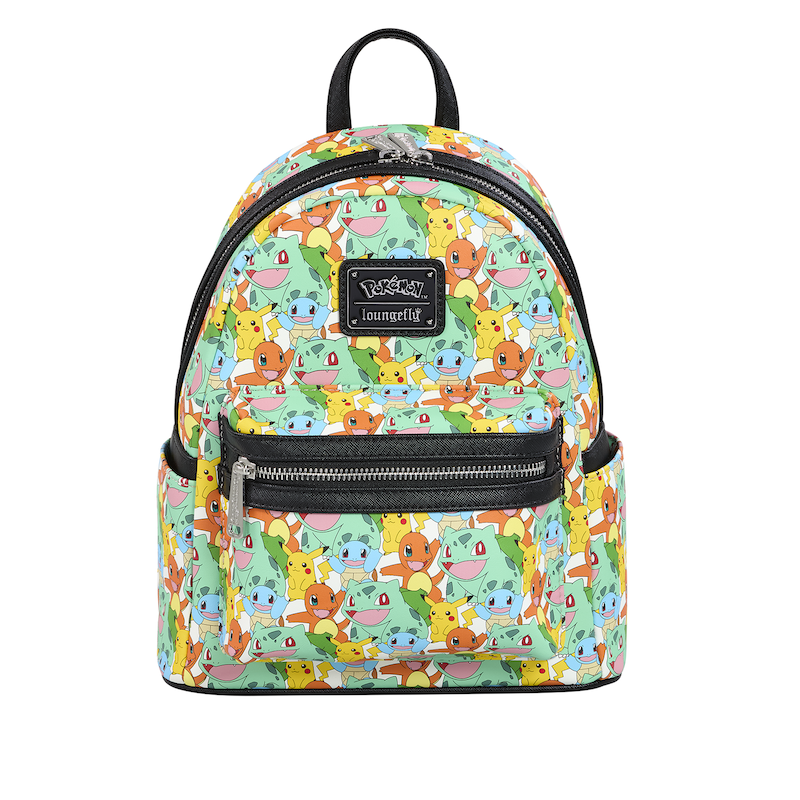POKEMON - Pikachu and Starters - Mini Backpack Loungefly