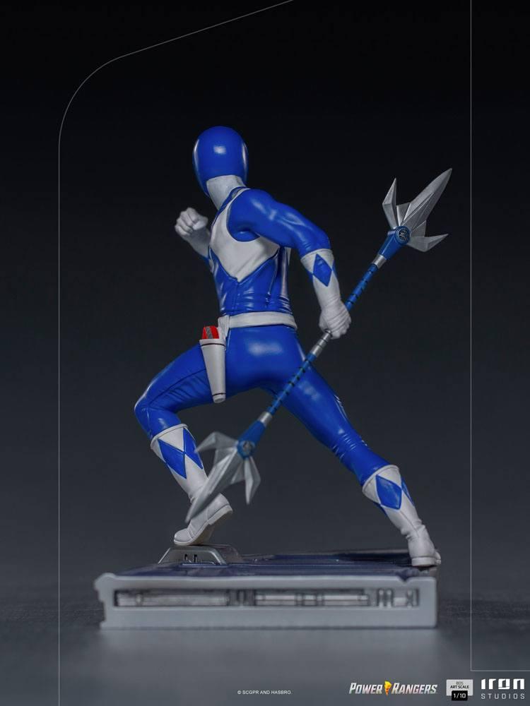 POWER RANGERS - Blue Ranger - Statue BDS Art Scale '16x11x14cm'