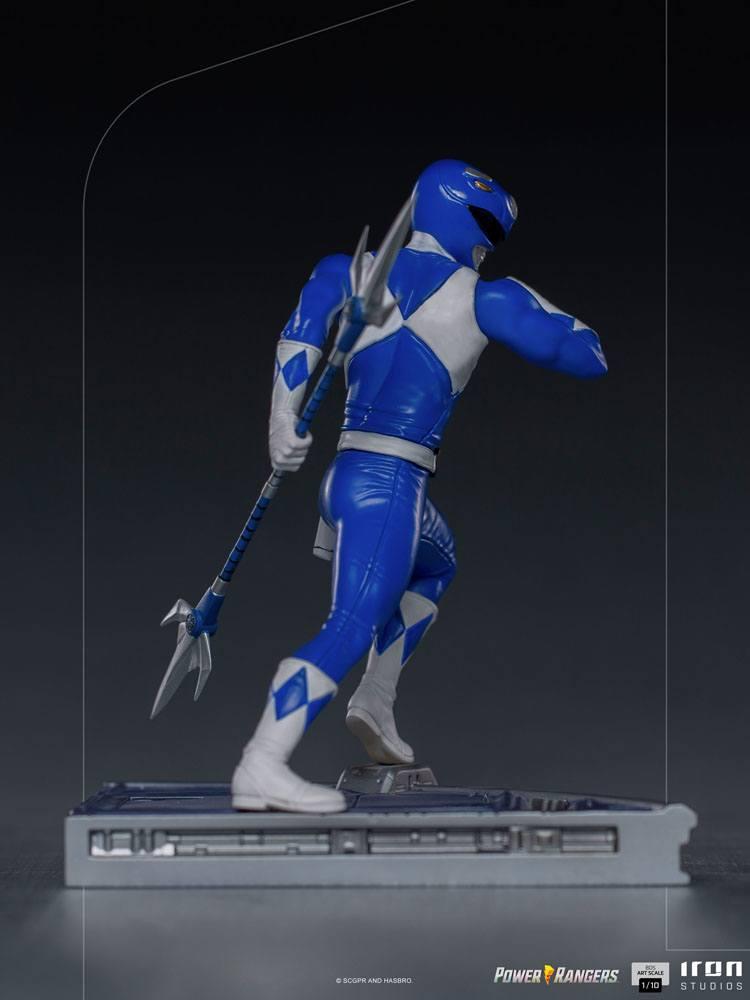 POWER RANGERS - Blue Ranger - Statue BDS Art Scale '16x11x14cm'