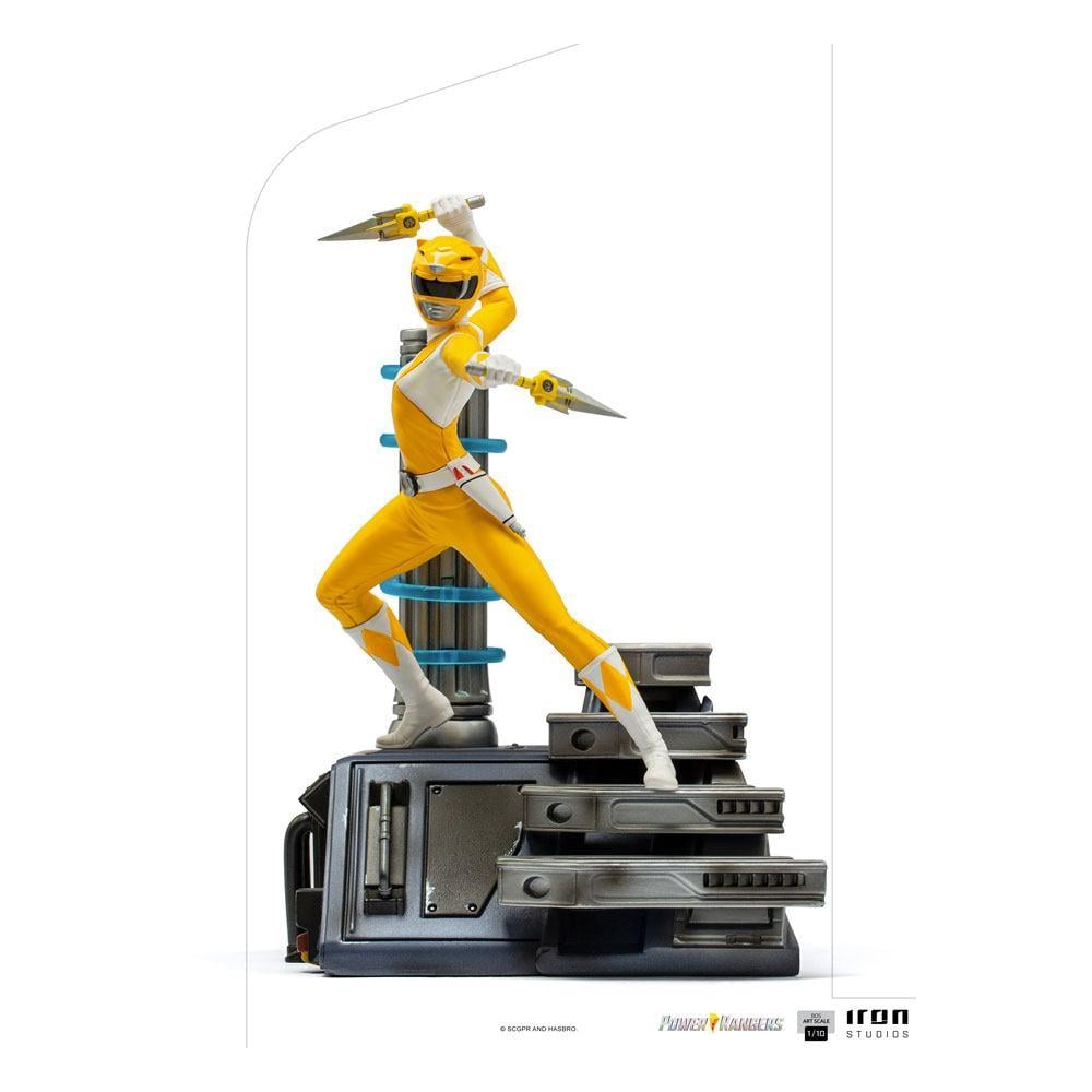 POWER RANGERS - Yellow Ranger - Statue BDS Art Scale '19x14x13cm'