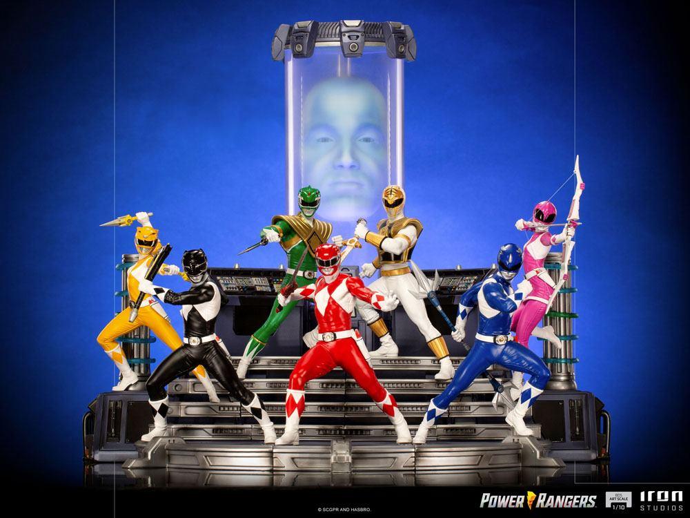 POWER RANGERS - Yellow Ranger - Statue BDS Art Scale '19x14x13cm'