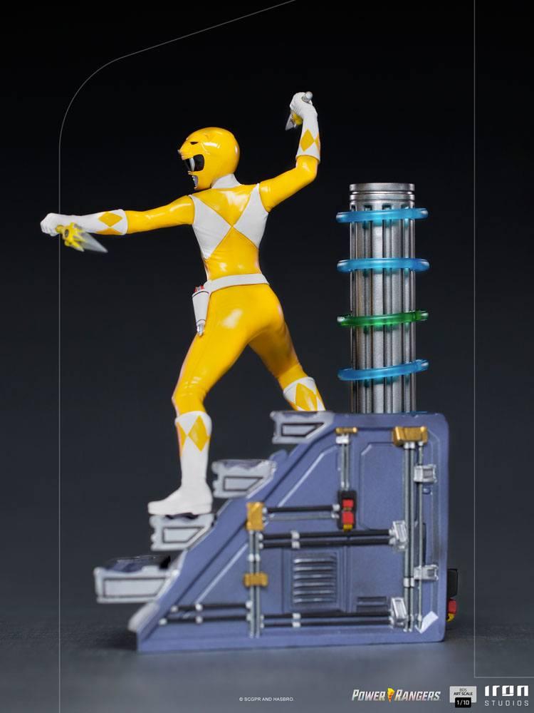 POWER RANGERS - Yellow Ranger - Statue BDS Art Scale '19x14x13cm'