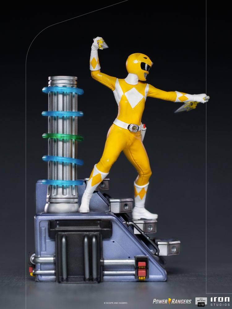 POWER RANGERS - Yellow Ranger - Statue BDS Art Scale '19x14x13cm'