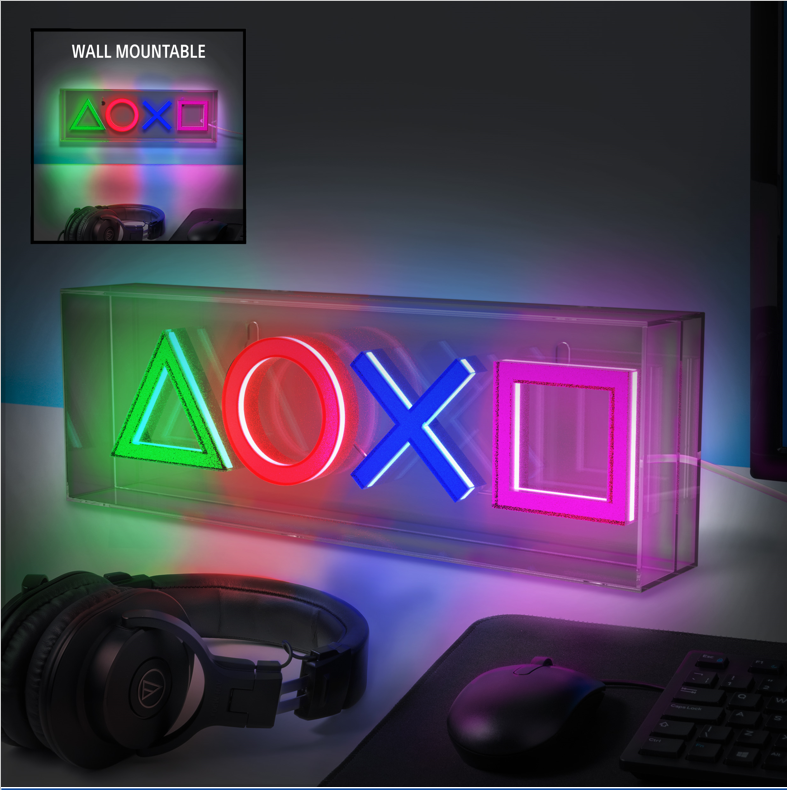 PLAYSTATION - Led Neon Light 15.5x30.5cm
