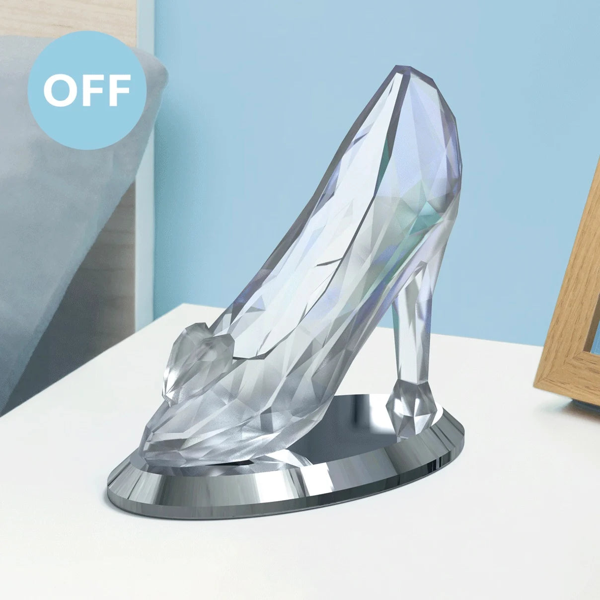 DISNEY - Cinderella Glass Slipper - 3D Light 19cm