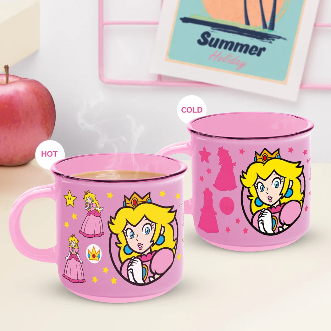 SUPER MARIO - Princess Peach - Heat Change Mug 11oz