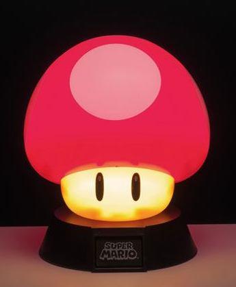NINTENDO - Mushroom 3D Mini Light - 10cm