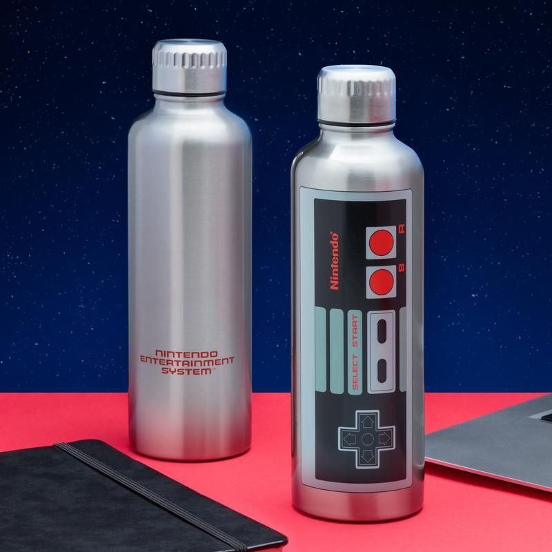 NINTENDO - NES - Metal Water Bottle 500ml