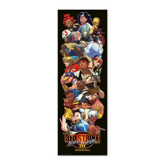 STREET FIGHTER - Poster de Porte 53x158 cm
