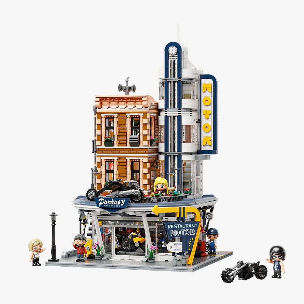 PANTASY - Motorcycle Restaurant - Building block