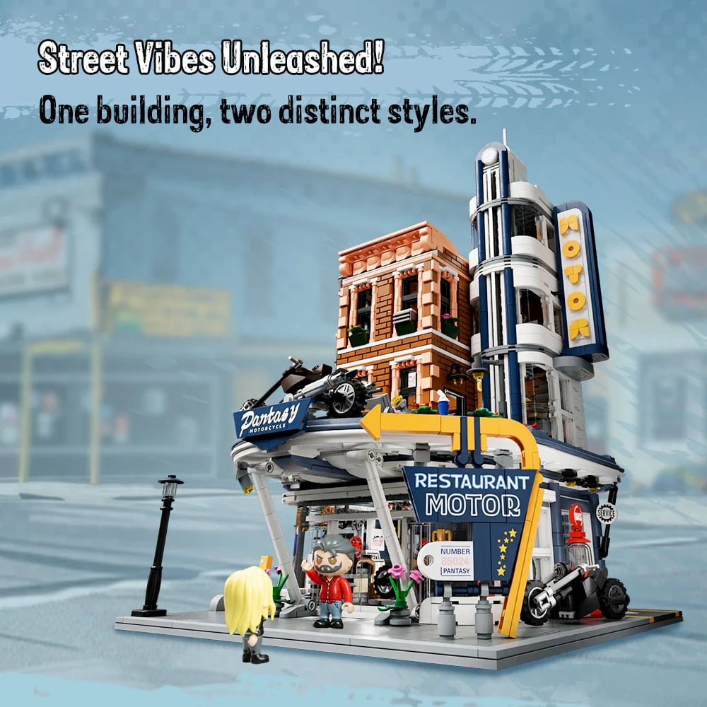 PANTASY - Motorcycle Restaurant - Building block