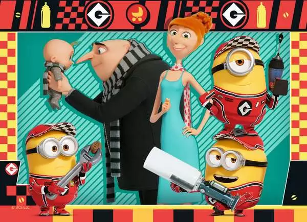 DESPICABLE ME 4 - 4 Puzzle 12/16/20/24P - Minions