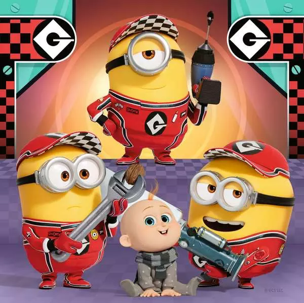 DESPICABLE ME 4 - Still evil - 3 Puzzle 49P