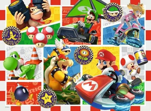 NINTENDO - The Mario Kart Race - Puzzle 150P XXL