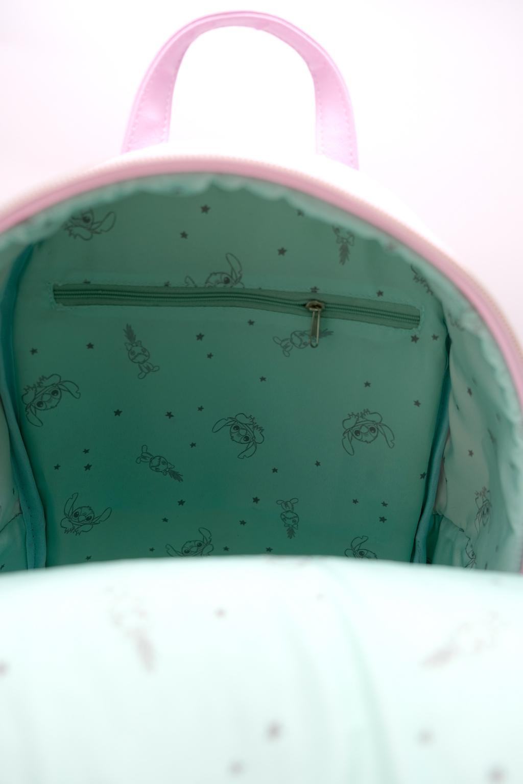 STITCH & ANGEL - Fashion Duo Pink Corduroy BackPack - '32x25x14cm'