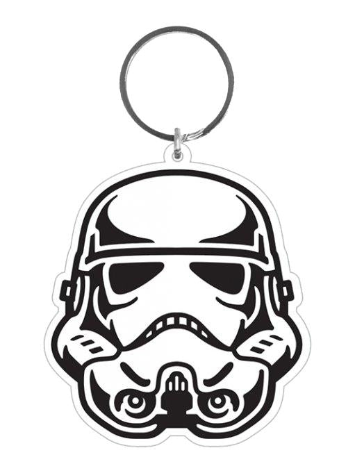 STAR WARS - Porte-Clés Caoutchouc - Stormtrooper 6 Cm