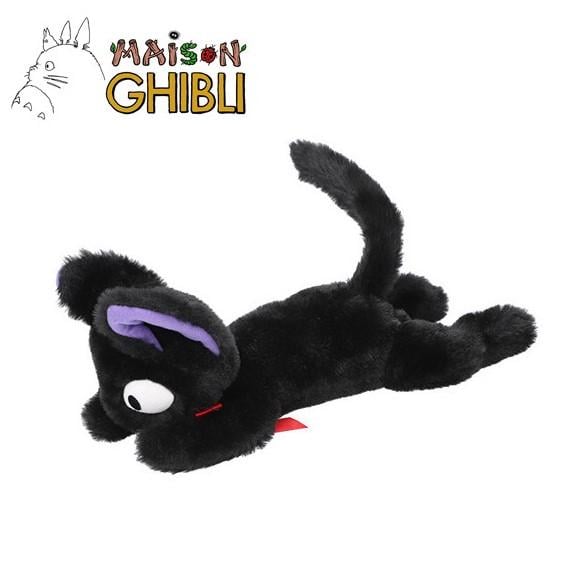 KIKI LA PETITE SORCIERE - Jiji Allongé - Peluche Nakayoshi 20x10x46cm