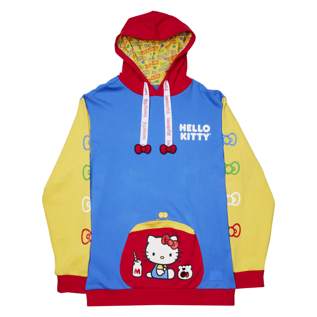 HELLO KITTY - 50th Anniversary - Hoodie Unisex Loungefly (S)