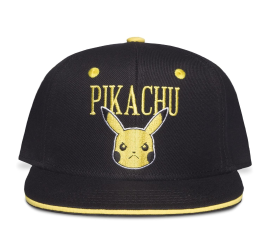 POKEMON - Pikachu Faché - Casquette Snapback