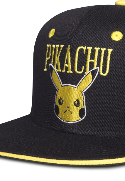 POKEMON - Pikachu Faché - Casquette Snapback