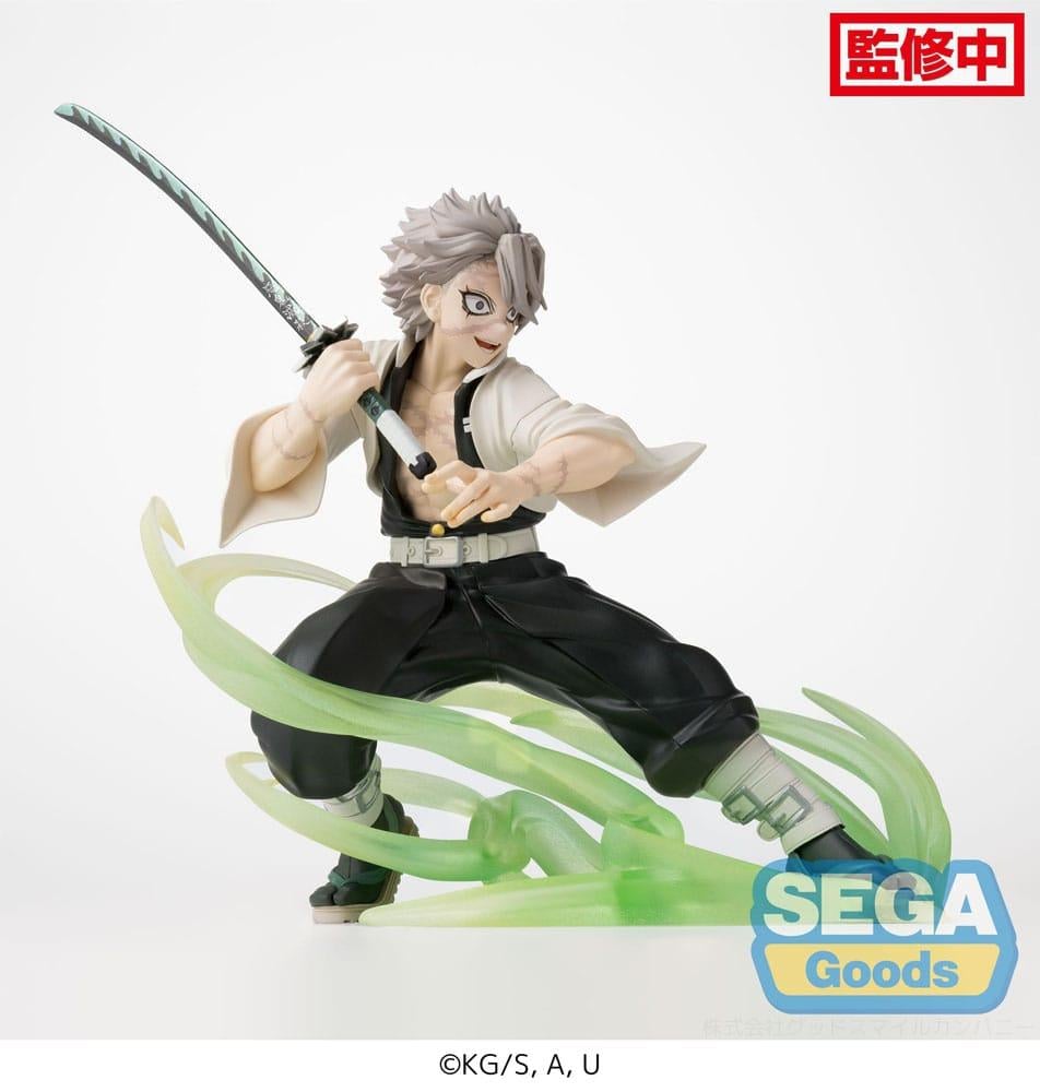 DEMON SLAYER - Sanemi Shinazugawa - Statue Xross Link Anime 12cm