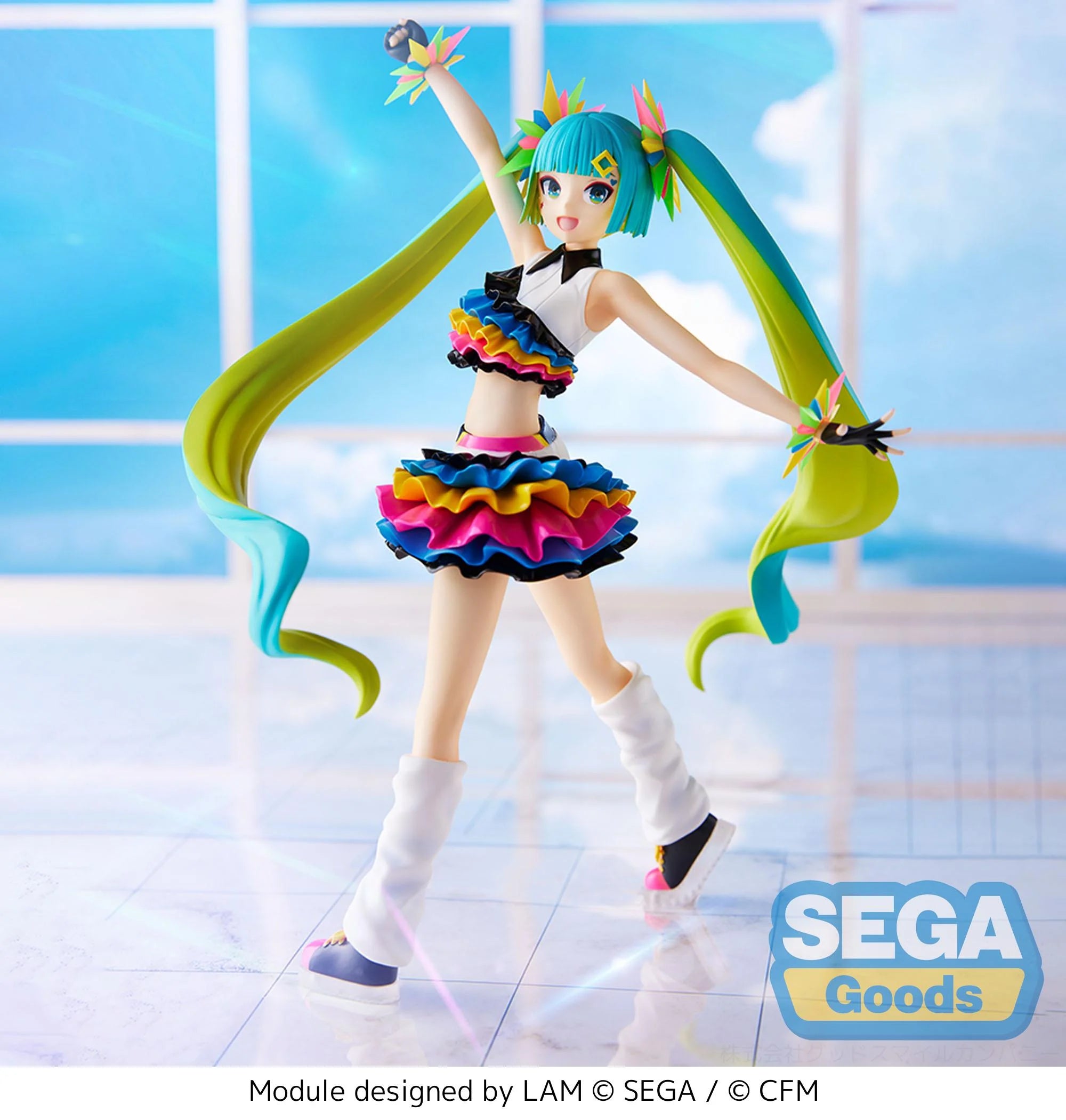 HATSUNE MIKU MEGA69'S - Catch The Wave - Figure Figurizm 25cm