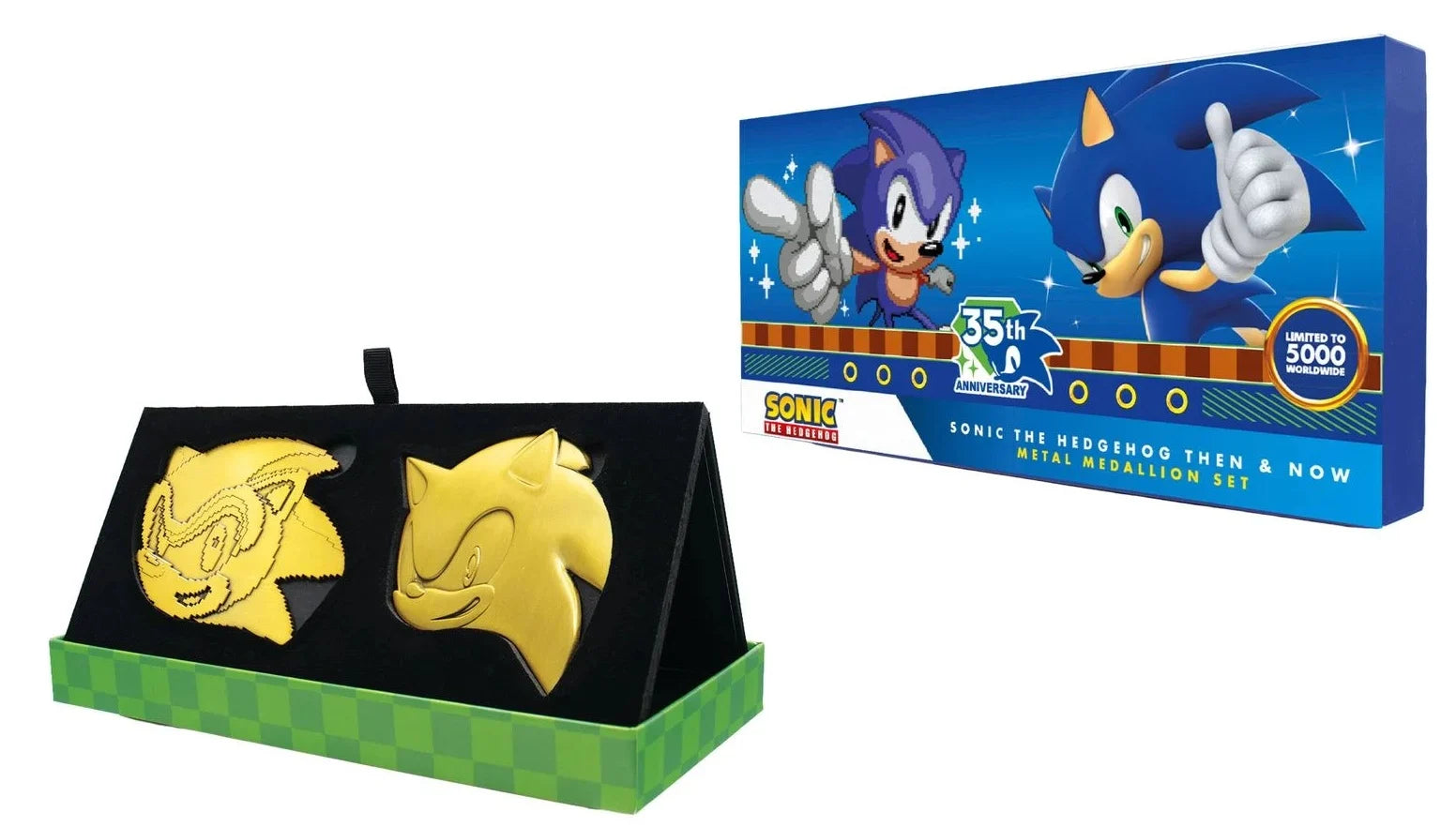 SONIC - Then & Now "35th Anniversary" - Limited Edition Medallion
