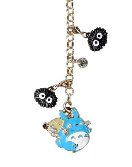 MON VOISIN TOTORO - Totoro bleu - Chainette charms