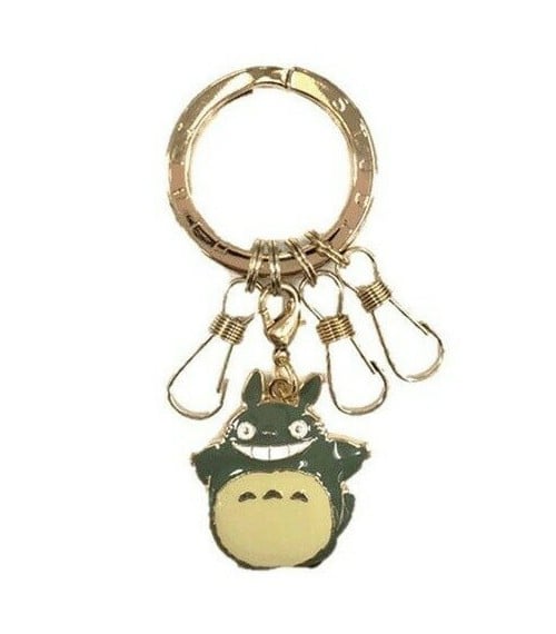 MY NEIGHBOR TOTORO - Grey Totoro smile - Metal Keychain