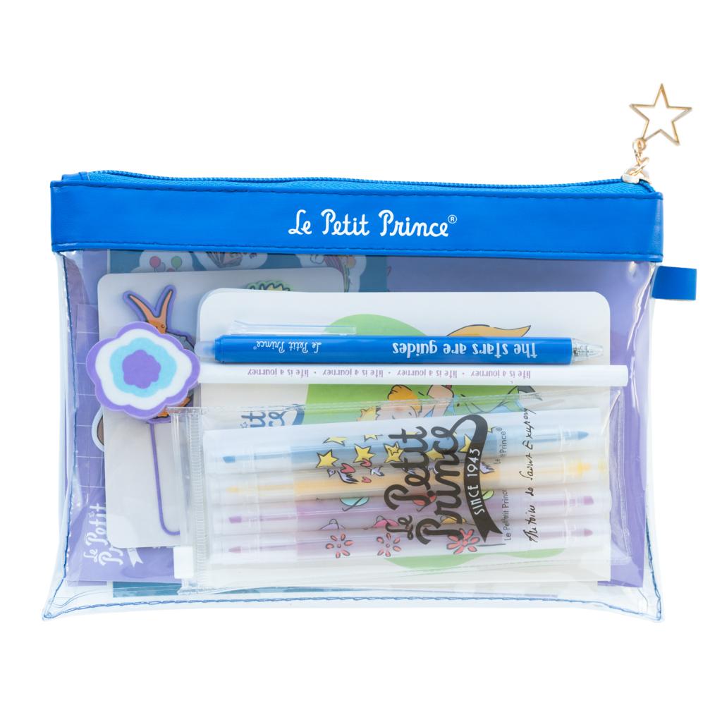 LE PETIT PRINCE - Set de Papeterie avec 3 Notebooks A6 - 10pc.