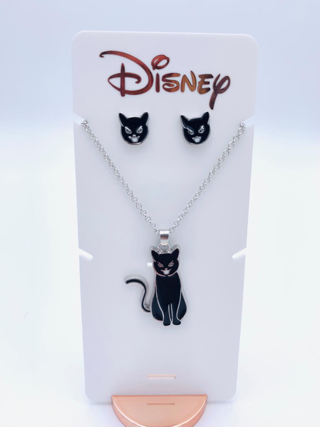 HOCUS POCUS - Set of Necklace + 1 Pair of Earrings - 3 Pc.