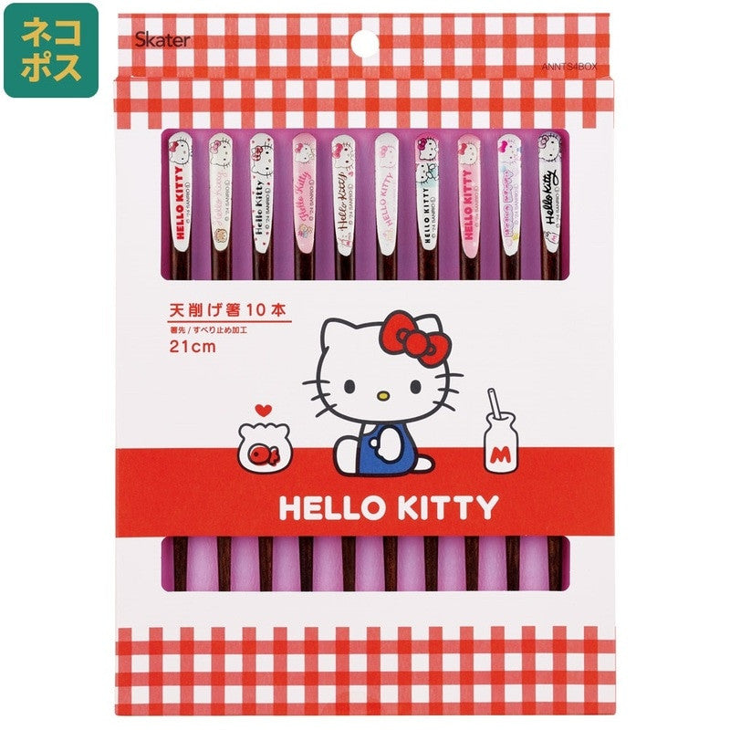 HELLO KITTY - Set of 10 collectible chopsticks 21cm